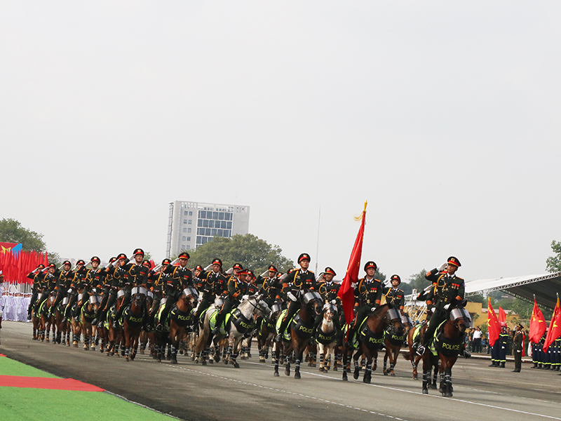 Tổng hợp luyện diễu binh, diễu hành kỷ niệm 50 năm ngày giải phóng miền Nam, thống nhất đất nước