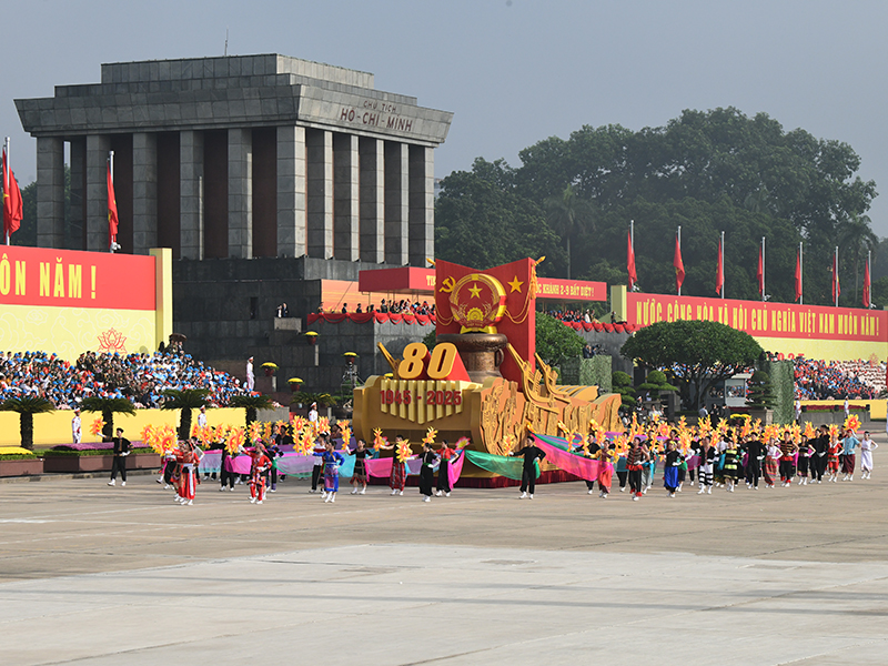 Lễ kỷ niệm, diễu binh, diễu hành 80 năm Cách mạng Tháng Tám thành công (19-8-1945/19-8-2025) và Quốc khánh Nước Cộng hòa xã hội chủ nghĩa Việt Nam (2-9-1945/2-9-2025)