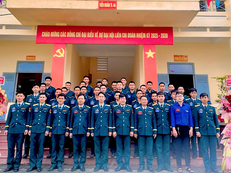 Liên chi đoàn Tiểu đoàn 44, Trung đoàn 263 tổ chức Đại hội nhiệm kỳ 2025-2030