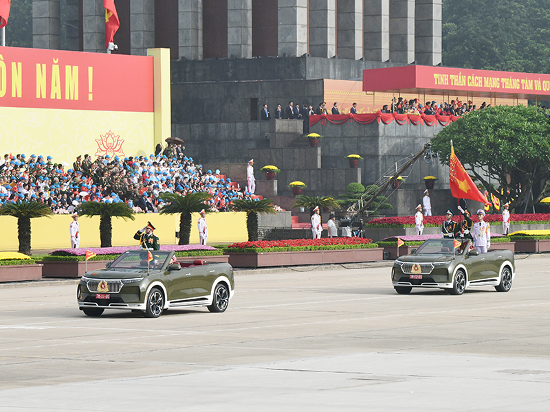 Lễ kỷ niệm, diễu binh, diễu hành 80 năm Cách mạng Tháng Tám thành công (19-8-1945/19-8-2025) và Quốc khánh Nước Cộng hòa xã hội chủ nghĩa Việt Nam (2-9-1945/2-9-2025)
