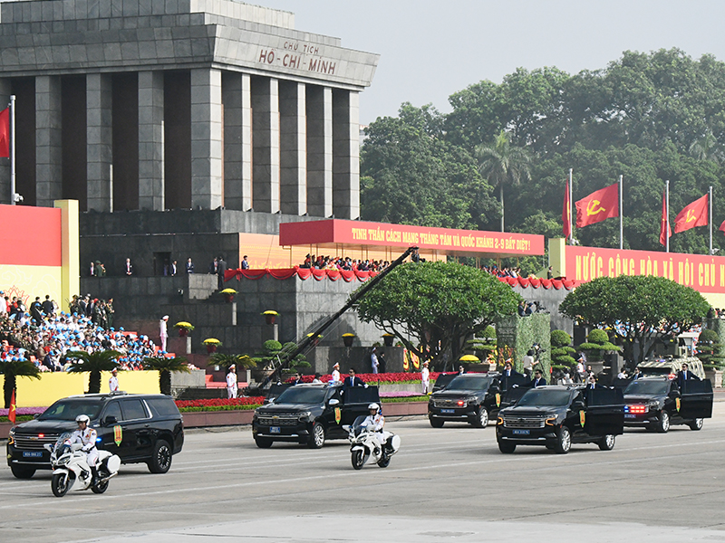 Lễ kỷ niệm, diễu binh, diễu hành 80 năm Cách mạng Tháng Tám thành công (19-8-1945/19-8-2025) và Quốc khánh Nước Cộng hòa xã hội chủ nghĩa Việt Nam (2-9-1945/2-9-2025)