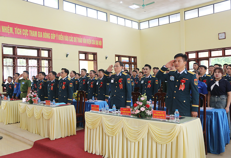 Đoàn cơ sở Trung đoàn 250 tổ chức Đại hội đại biểu Đoàn Thanh niên Cộng sản Hồ Chí Minh nhiệm kỳ 2025-2030