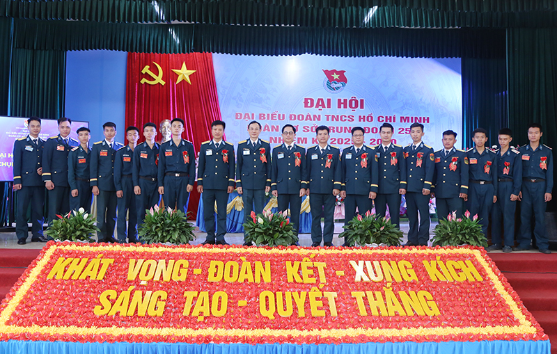 Đoàn cơ sở Trung đoàn 250 tổ chức Đại hội đại biểu Đoàn Thanh niên Cộng sản Hồ Chí Minh nhiệm kỳ 2025-2030