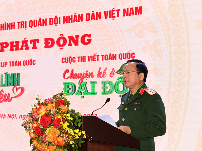 Tổng cục Chính trị QĐND Việt Nam phát động Cuộc thi video clip toàn quốc “Người lính tôi yêu” và Cuộc thi viết toàn quốc “Chuyên kể ở đại đội”