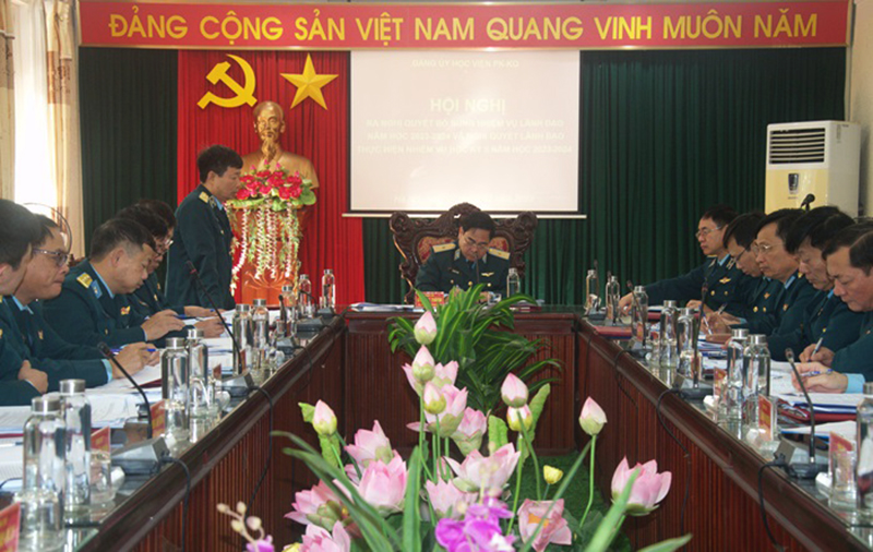Các Đảng ủy trực thuộc Đảng bộ Quân chủng PK-KQ ra nghị quyết lãnh đạo thực hiện nhiệm vụ năm 2024