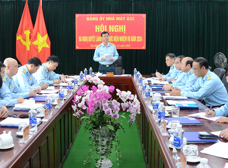 Các Đảng ủy trực thuộc Đảng bộ Quân chủng PK-KQ ra nghị quyết lãnh đạo thực hiện nhiệm vụ năm 2024