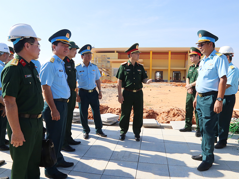 Bộ Tổng Tham mưu QĐND Việt Nam kiểm tra tiến độ Dự án đầu tư xây dựng Sân bay Phan Thiết