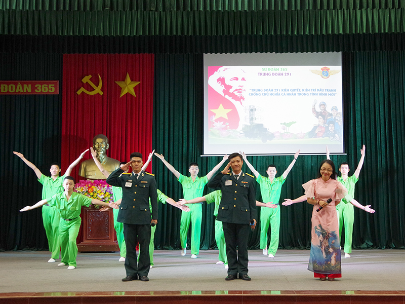 Sư đoàn 365 tổ chức Hội thi tuyên truyền phát huy phẩm chất “Bộ đội Cụ Hồ”, kiên quyết chống chủ nghĩa cá nhân trong tình hình mới