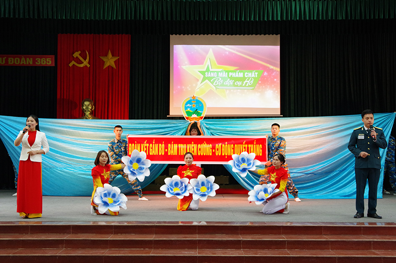 Sư đoàn 365 tổ chức Hội thi tuyên truyền phát huy phẩm chất “Bộ đội Cụ Hồ”, kiên quyết chống chủ nghĩa cá nhân trong tình hình mới