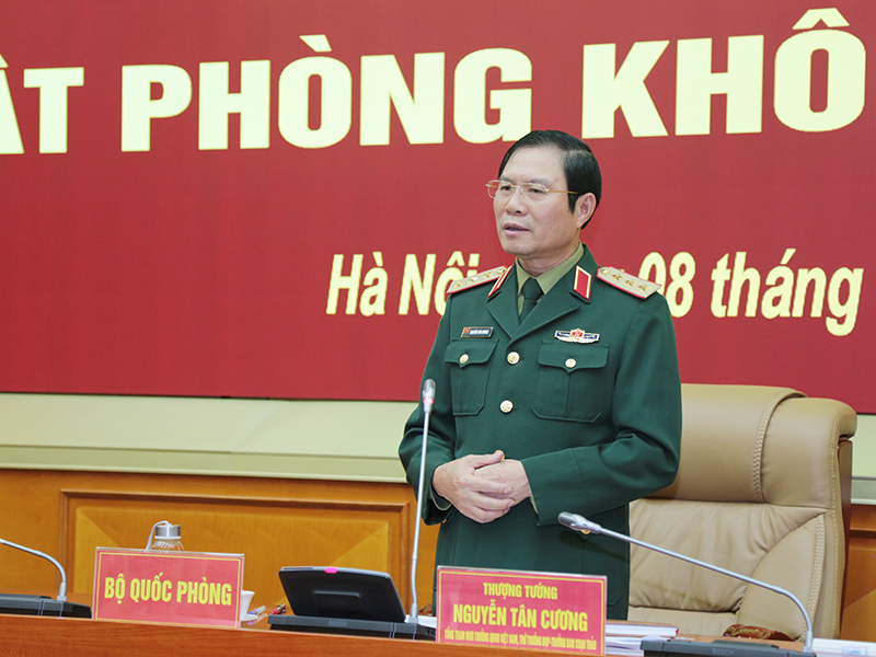 Bộ Quốc phòng tổ chức Hội nghị Ban Soạn thảo Luật Phòng không nhân dân