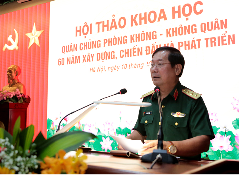 Hội thảo khoa học “Quân chủng Phòng không - Không quân 60 năm xây dựng, chiến đấu và phát triển”