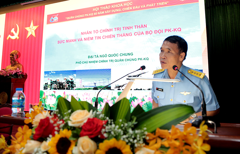 Hội thảo khoa học “Quân chủng Phòng không - Không quân 60 năm xây dựng, chiến đấu và phát triển”