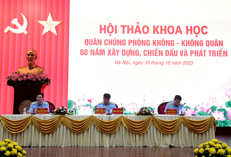 Hội thảo khoa học “Quân chủng Phòng không - Không quân 60 năm xây dựng, chiến đấu và phát triển”
