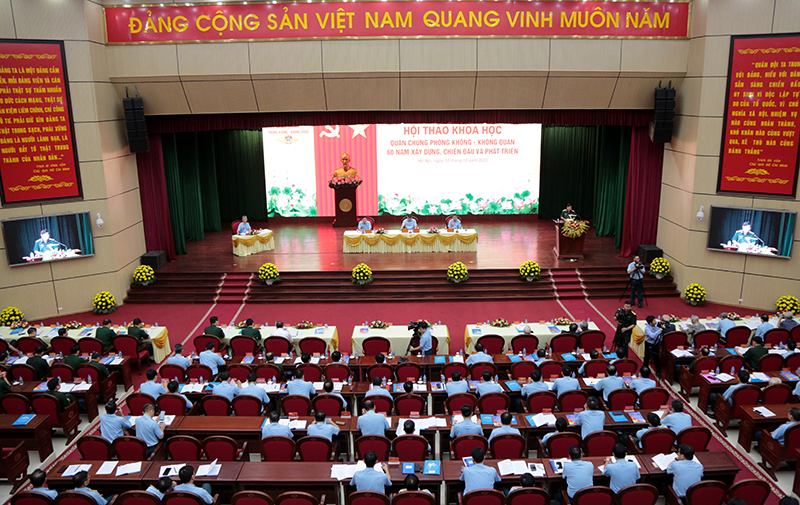 Hội thảo khoa học “Quân chủng Phòng không - Không quân 60 năm xây dựng, chiến đấu và phát triển”