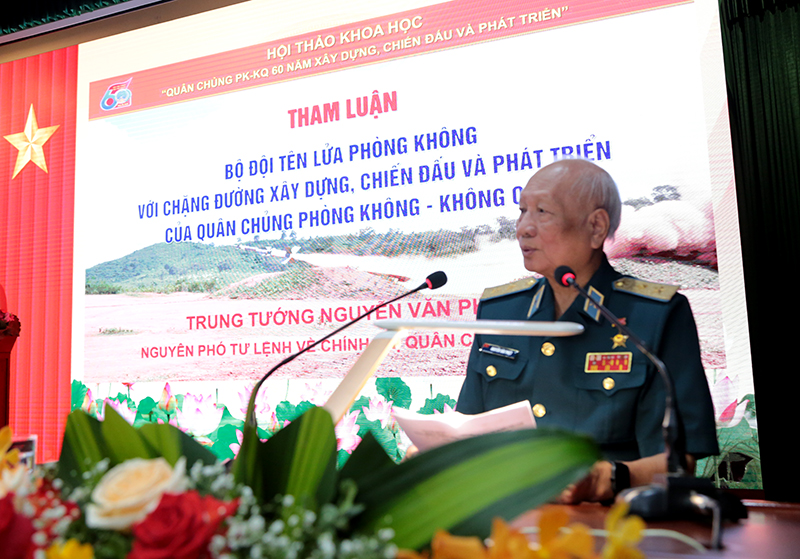 Hội thảo khoa học “Quân chủng Phòng không - Không quân 60 năm xây dựng, chiến đấu và phát triển”