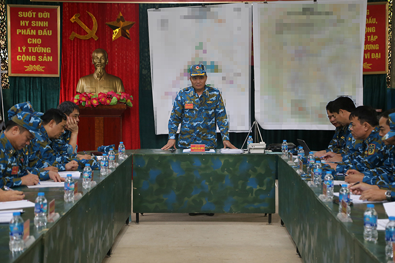 Quân chủng Phòng không - Không quân tổ chức Diễn tập Chỉ huy - Tham mưu 1 bên, 2 cấp trên bản đồ, có một phần thực binh cho các đơn vị khu vực Miền Bắc năm 2023