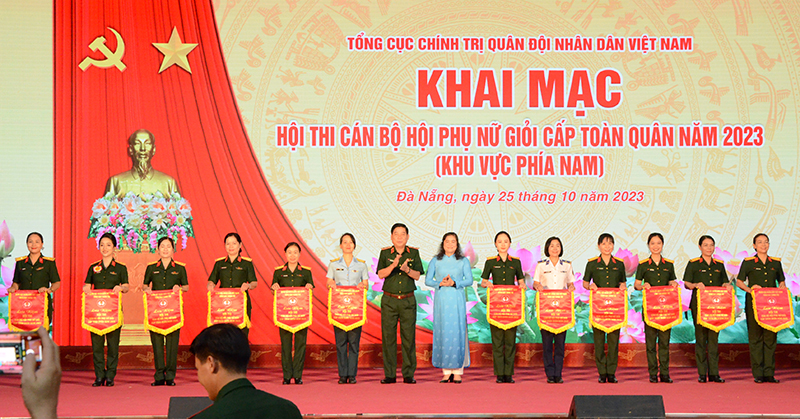 Khai mạc Hội thi cán bộ Hội phụ nữ giỏi cấp toàn quân khu vực phía Nam năm 2023
