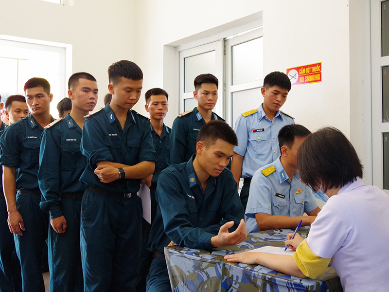 Sư đoàn 372 tổ chức Ngày hội hiến máu tình nguyện năm 2023