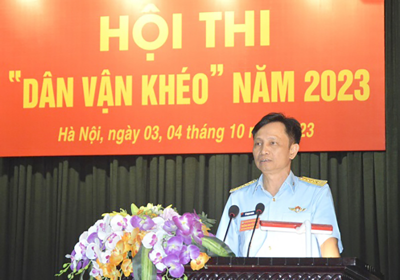 Học viện Phòng không - Không quân tổ chức Hội thi “Dân vận khéo” năm 2023