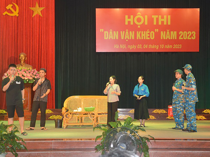 Học viện Phòng không - Không quân tổ chức Hội thi “Dân vận khéo” năm 2023