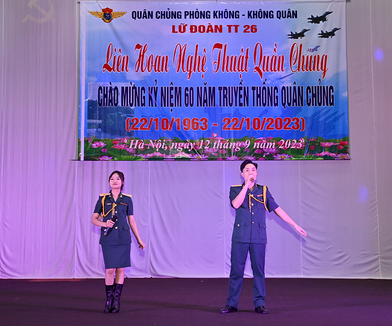 Lữ đoàn 26 tổ chức Liên hoan Nghệ thuật quần chúng năm 2023