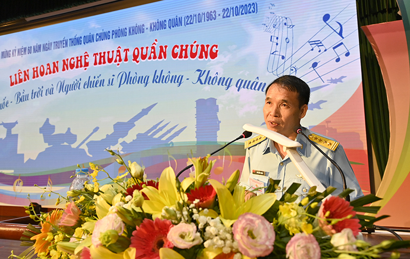 Bế mạc Liên hoan Nghệ thuật quần chúng Quân chủng PK-KQ lần thứ VII, năm 2023