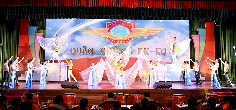 Bế mạc Liên hoan Nghệ thuật quần chúng Quân chủng PK-KQ lần thứ VII, năm 2023