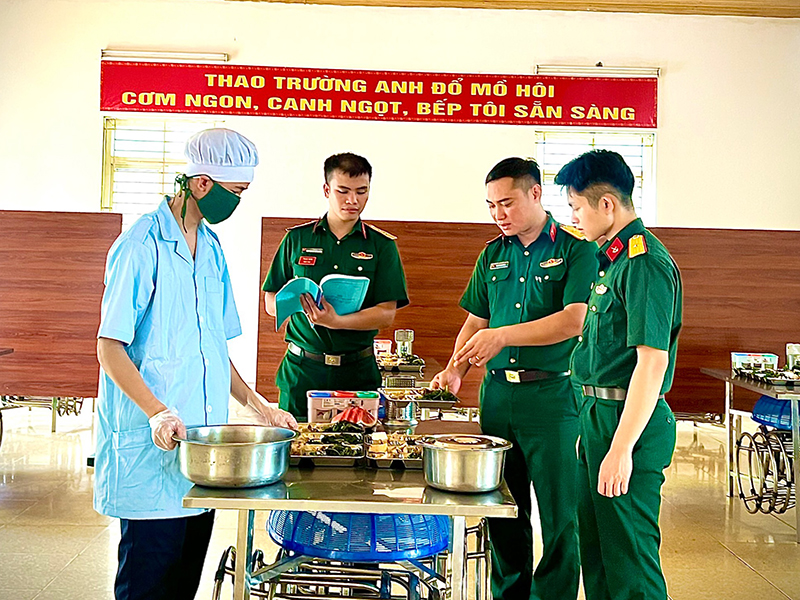 Thông qua Hội thi để nâng cao chất lượng đời sống của bộ đội