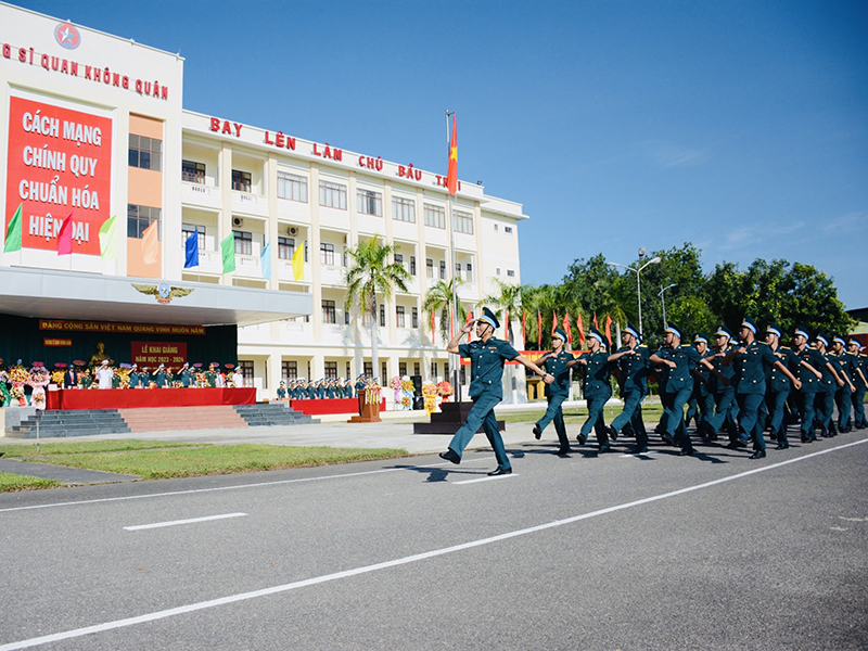 Các học viện, nhà trường trong Quân chủng Phòng không-Không quân khai giảng năm học 2023-2024