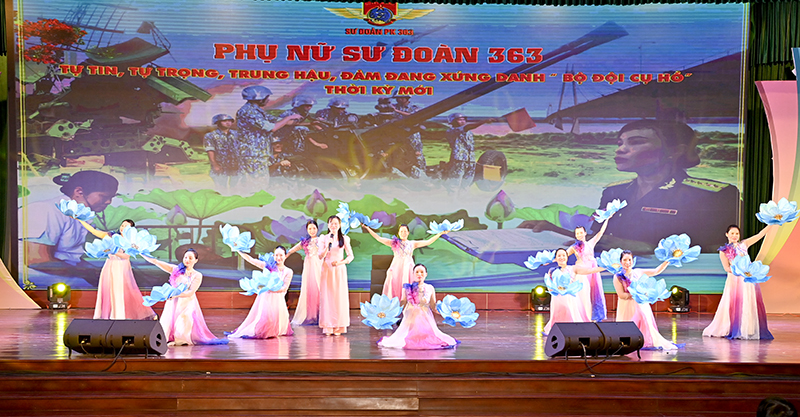 Quân chủng Phòng không - Không quân bế mạc Hội thi Cán bộ Hội phụ nữ giỏi năm 2023