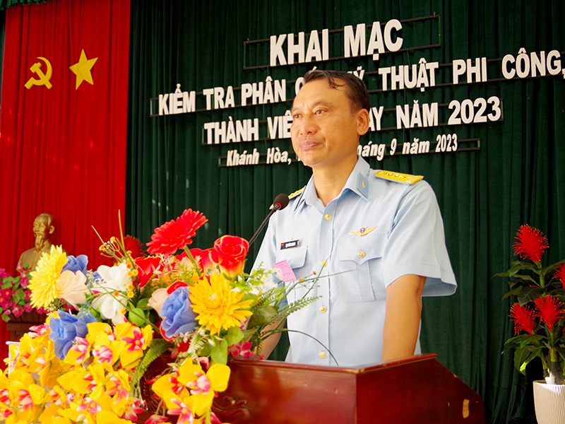 Trường Sĩ quan Không quân khai mạc kiểm tra phân cấp kỹ thuật phi công, thành viên tổ bay năm 2023 đối với Trung đoàn 920