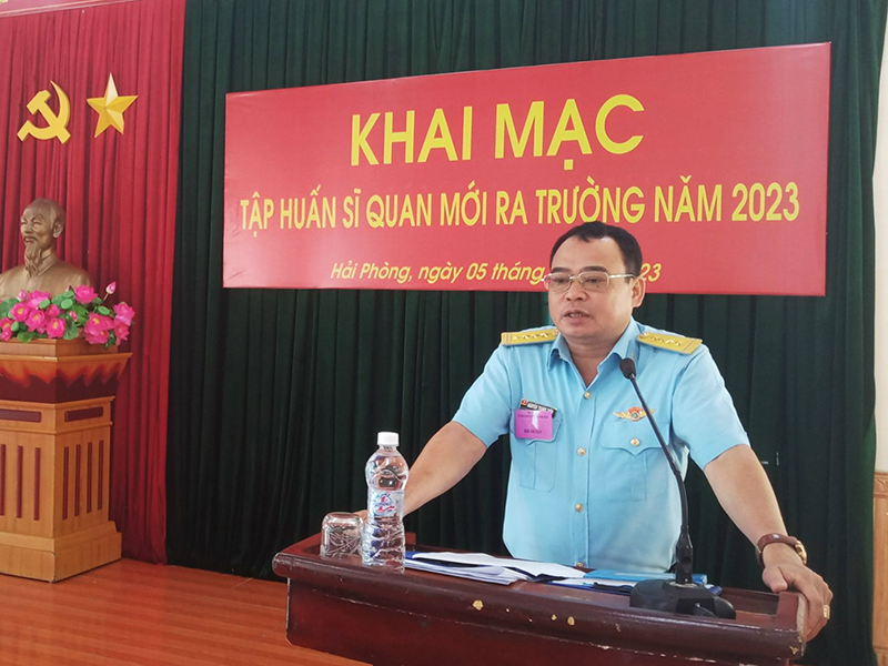 Sư đoàn 363 tập huấn sĩ quan mới ra trường năm 2023