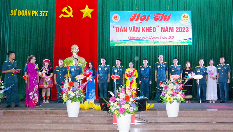 Sư đoàn 377 tổ chức Hội thi “Dân vận khéo” năm 2023
