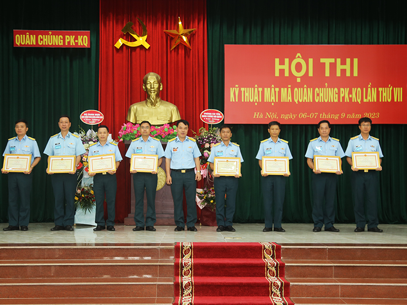 Quân chủng Phòng không - Không quân tổ chức Hội thi Kỹ thuật mật mã lần thứ VII