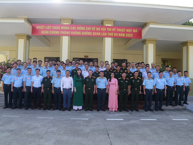 Quân chủng Phòng không - Không quân tổ chức Hội thi Kỹ thuật mật mã lần thứ VII năm 2023