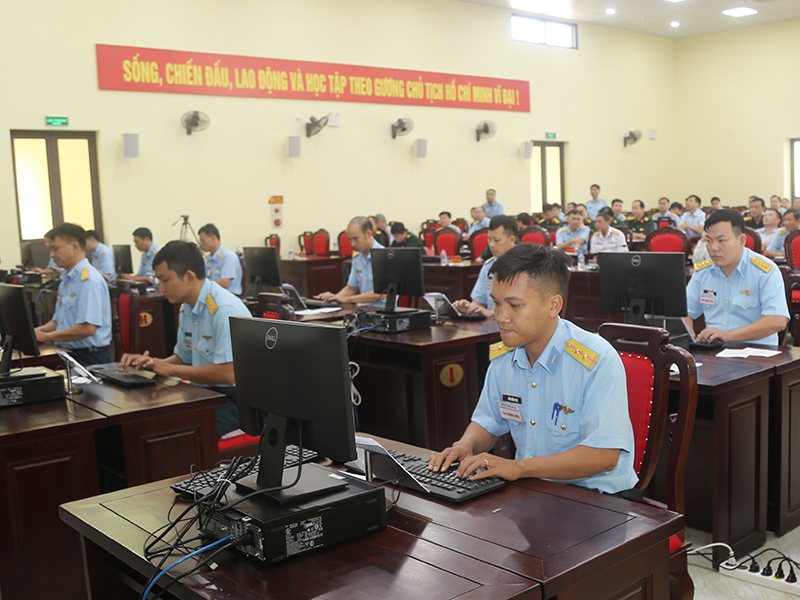 Quân chủng Phòng không - Không quân tổ chức Hội thi Kỹ thuật mật mã lần thứ VII năm 2023