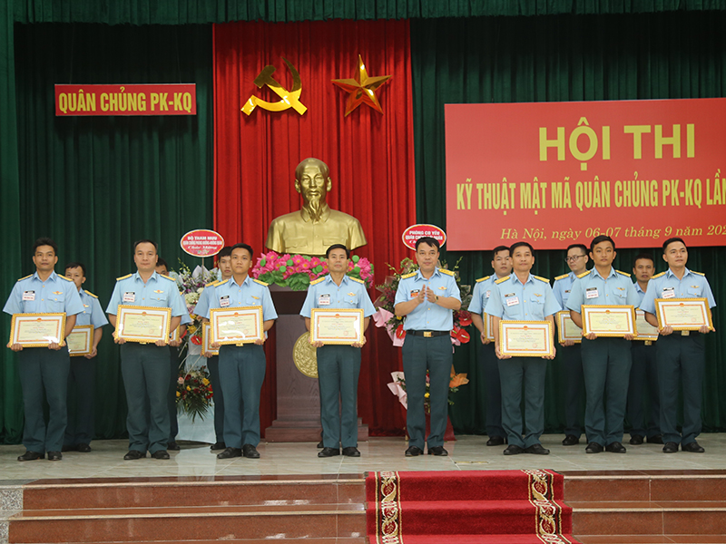 Quân chủng Phòng không - Không quân tổ chức Hội thi Kỹ thuật mật mã lần thứ VII