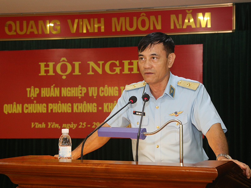 Khai mạc tập huấn nghiệp vụ công tác cán bộ Quân chủng Phòng không - Không quân năm 2023