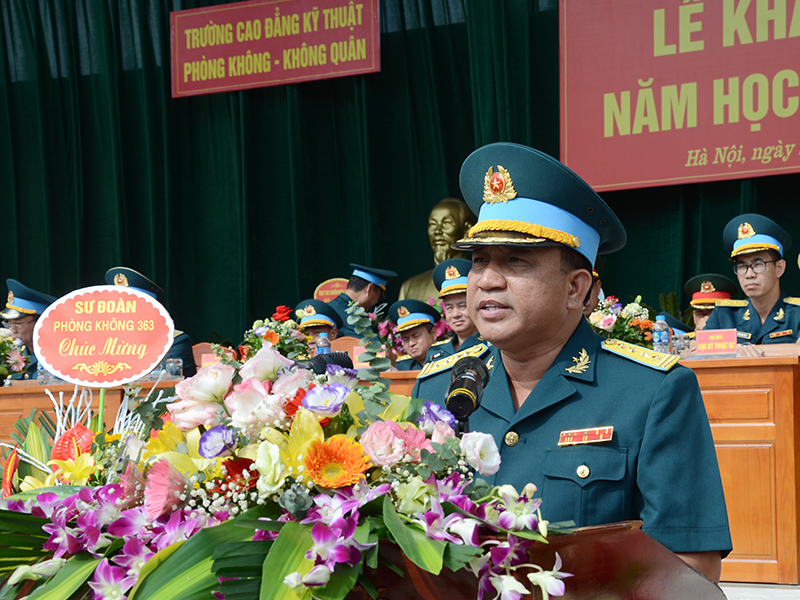 Các học viện, nhà trường trong Quân chủng Phòng không-Không quân khai giảng năm học 2023-2024
