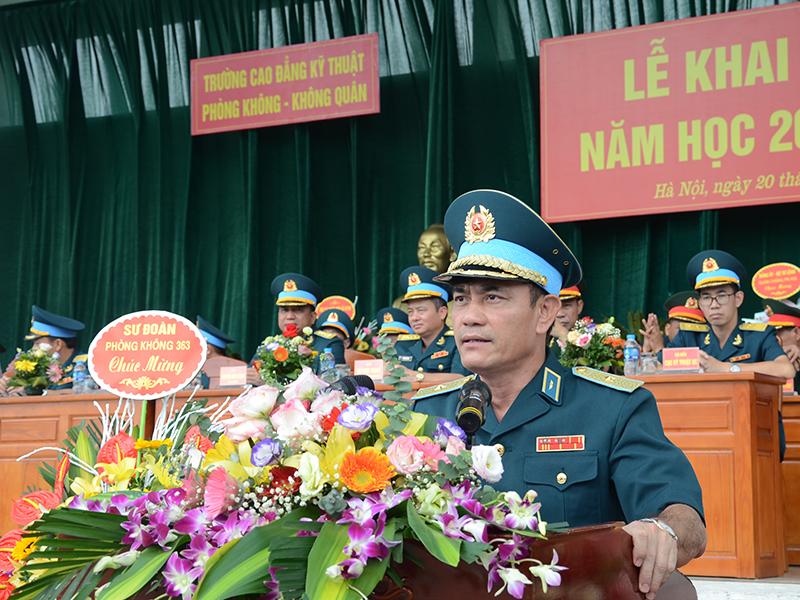 Các học viện, nhà trường trong Quân chủng Phòng không-Không quân khai giảng năm học 2023-2024