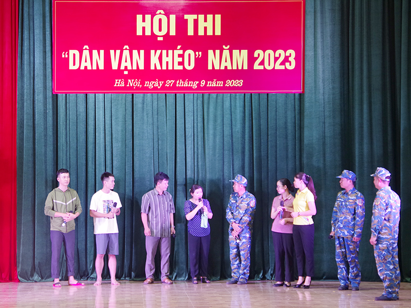 Trường Cao đẳng Kỹ thuật PK-KQ tổ chức Hội thi “Dân vận khéo” năm 2023