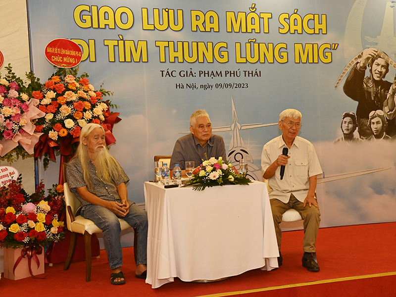 Trung tướng, Anh hùng LLVTND Phạm Phú Thái ra mắt sách “Đi tìm thung lũng MIG”