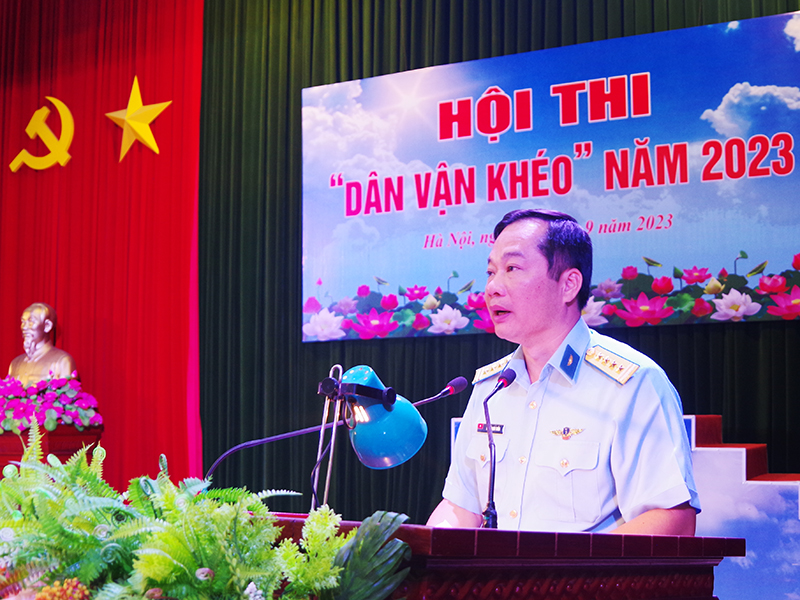 Sư đoàn 371 tổ chức Hội thi “Dân vận khéo” năm 2023