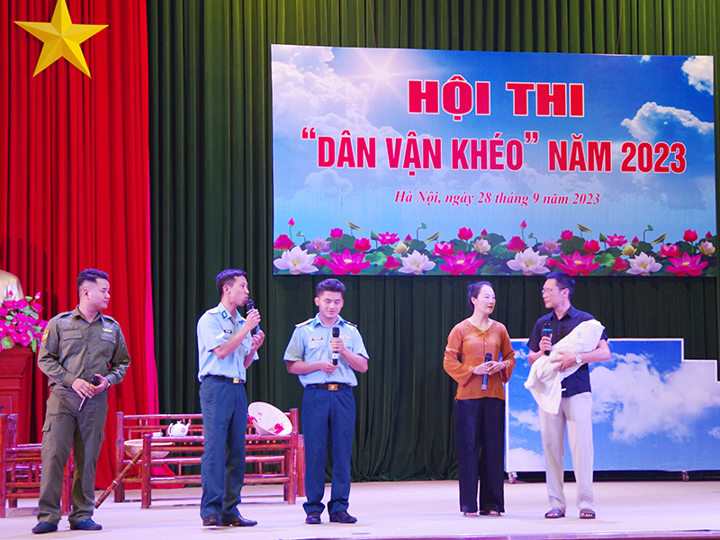 Sư đoàn 371 tổ chức Hội thi “Dân vận khéo” năm 2023