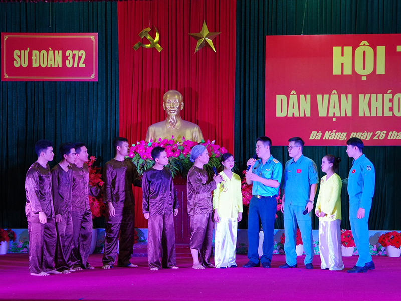Sư đoàn 372 tổ chức Hội thi “Dân vận khéo” năm 2023
