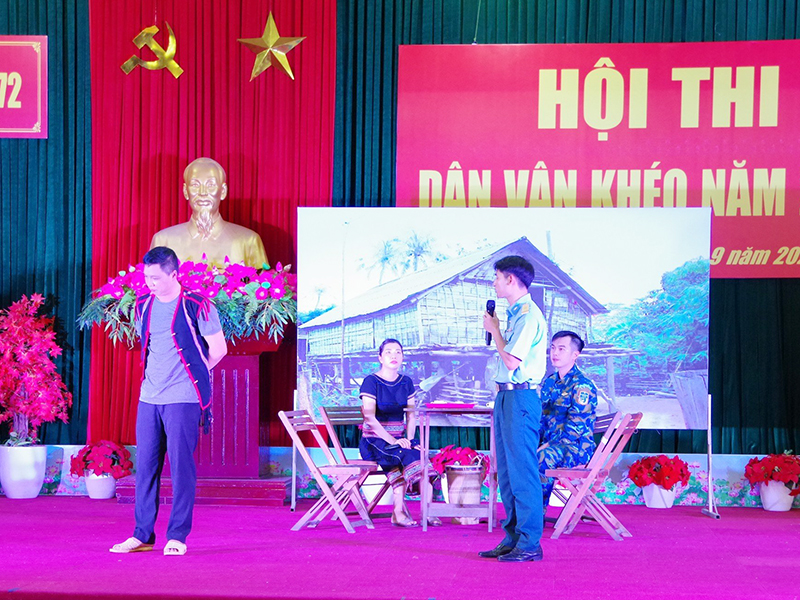Sư đoàn 372 tổ chức Hội thi “Dân vận khéo” năm 2023