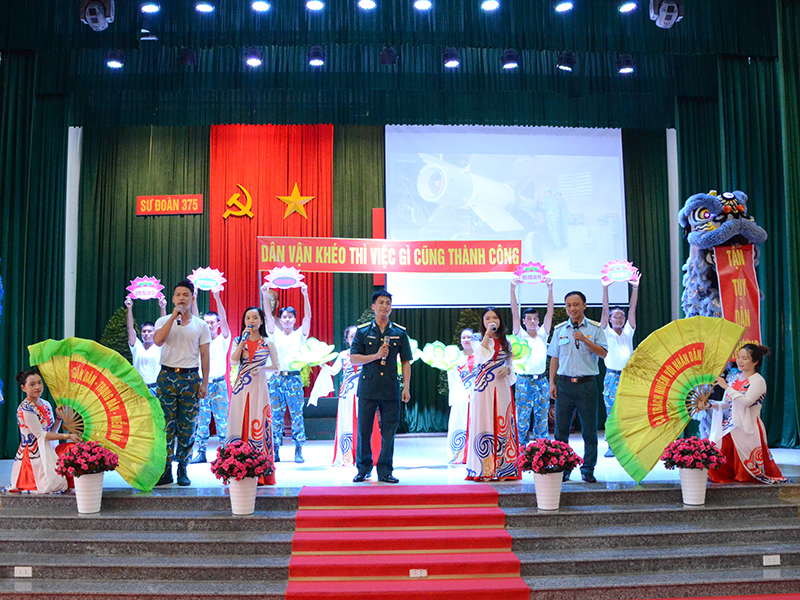 Sư đoàn 375 tổ chức Hội thi “Dân vận khéo” năm 2023