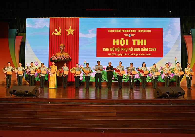 Quân chủng Phòng không - Không quân khai mạc Hội thi Cán bộ Hội Phụ nữ giỏi năm 2023