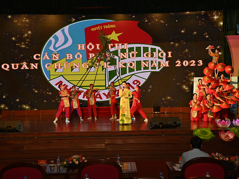 Quân chủng Phòng không - Không quân khai mạc Hội thi Cán bộ Hội Phụ nữ giỏi năm 2023