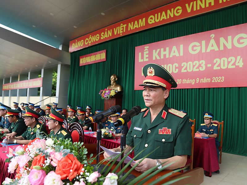 Học viện Phòng không-Không quân khai giảng năm học 2023-2024